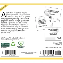 2025 Willow Creek LOL Jokes 6" x 5.5" Day-to-Day Calendar (40935)