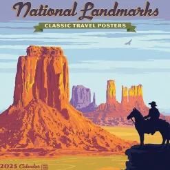 2025 Willow Creek National Landmarks 12" x 12" Monthly Wall Calendar (44117)