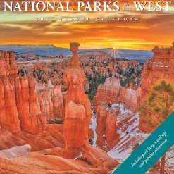 2025 Willow Creek National Parks of the West 12" x 12" Monthly Wall Calendar (44148)