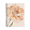 2024-2025 Willow Creek Perfect Peony 8.5" x 11" Academic Weekly & Monthly Planner, Beige/Green (47590)