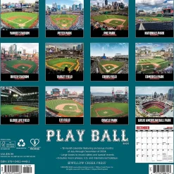 2025 Willow Creek Play Ball 12" x 12" Monthly Wall Calendar (44483)