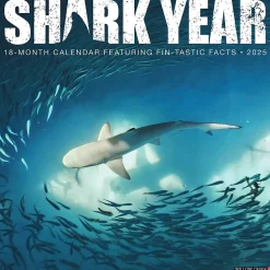 2025 Willow Creek Shark Year 12" x 12" Monthly Wall Calendar (46609)