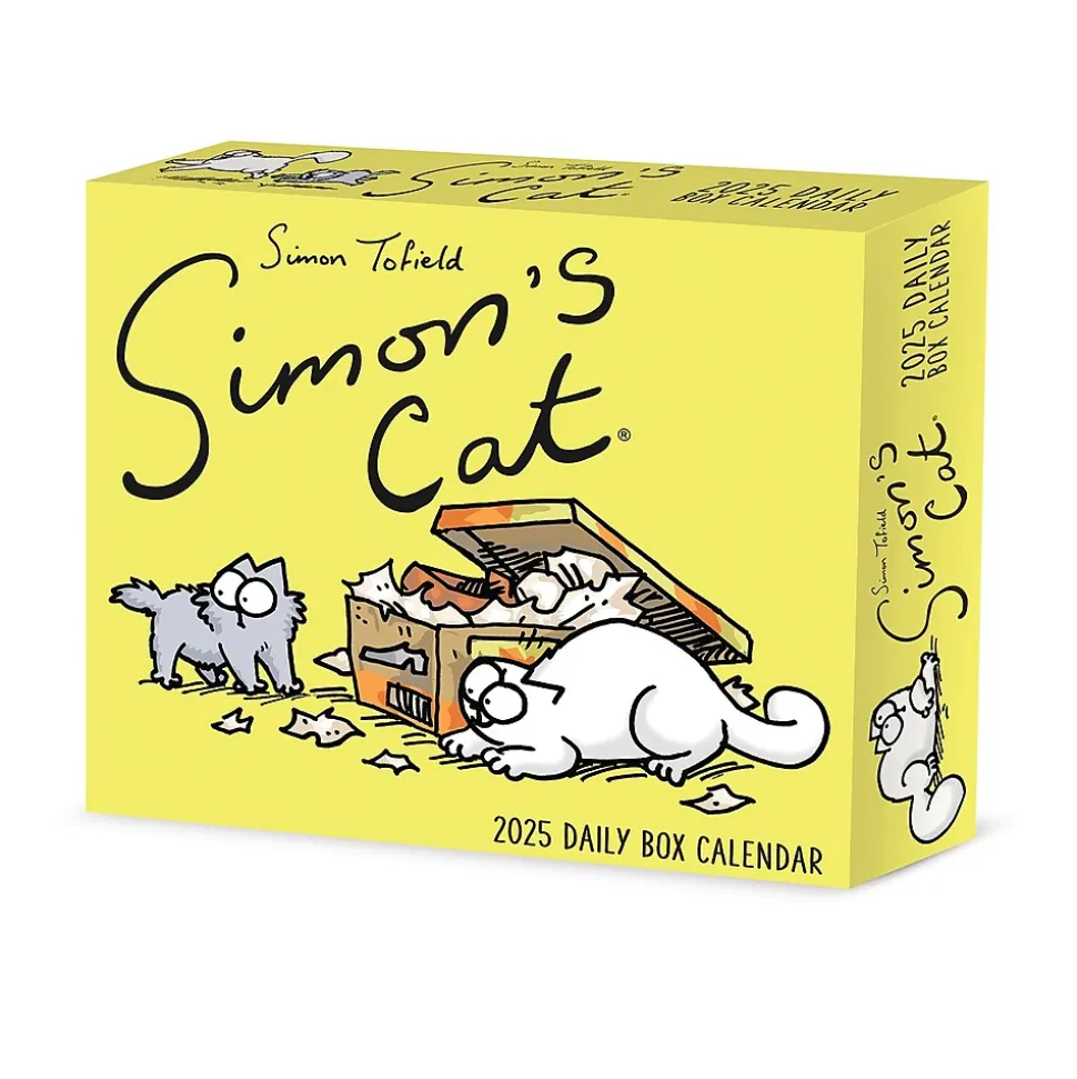 2025 Willow Creek Simon's Cat 6" x 5.5" Day-to-Day Calendar (41017)