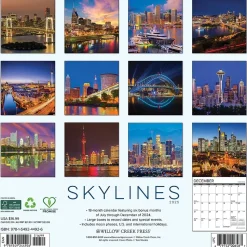 2025 Willow Creek Skylines 12" x 12" Monthly Wall Calendar (44926)