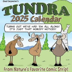 2025 Willow Creek Tundra Comics 12" x 12" Monthly Wall Calendar (45176)
