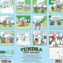 2025 Willow Creek Tundra Comics 12" x 12" Monthly Wall Calendar (45176)
