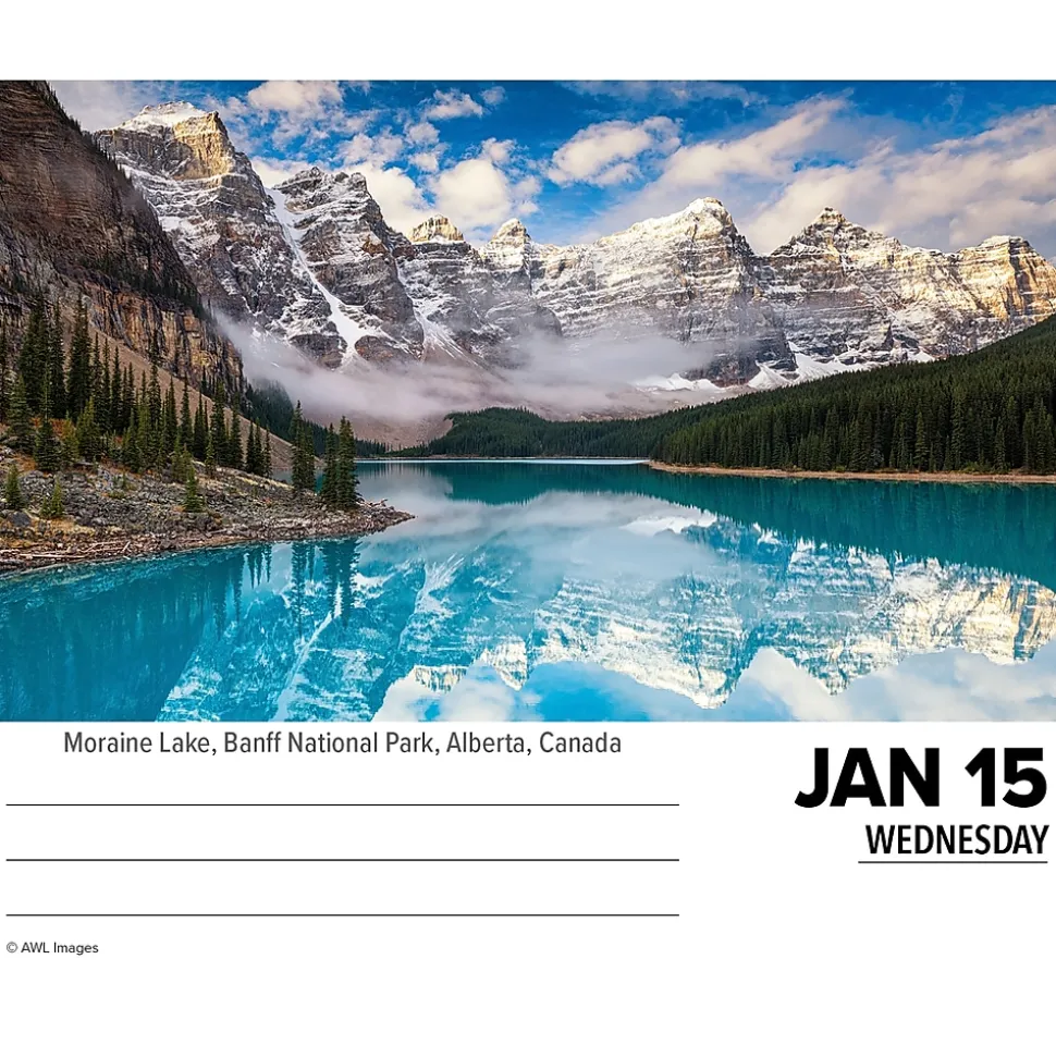 2025 Willow Creek Wanderlust 6" x 5.5" Day-to-Day Calendar (41086)