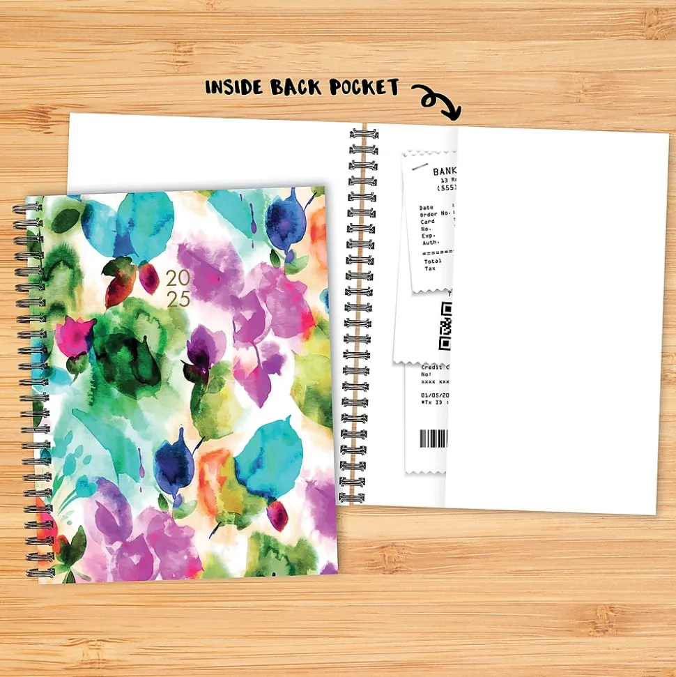 2025 Willow Creek Watercolor Garden 8.5" x 11" Weekly Planner Cover (47415)