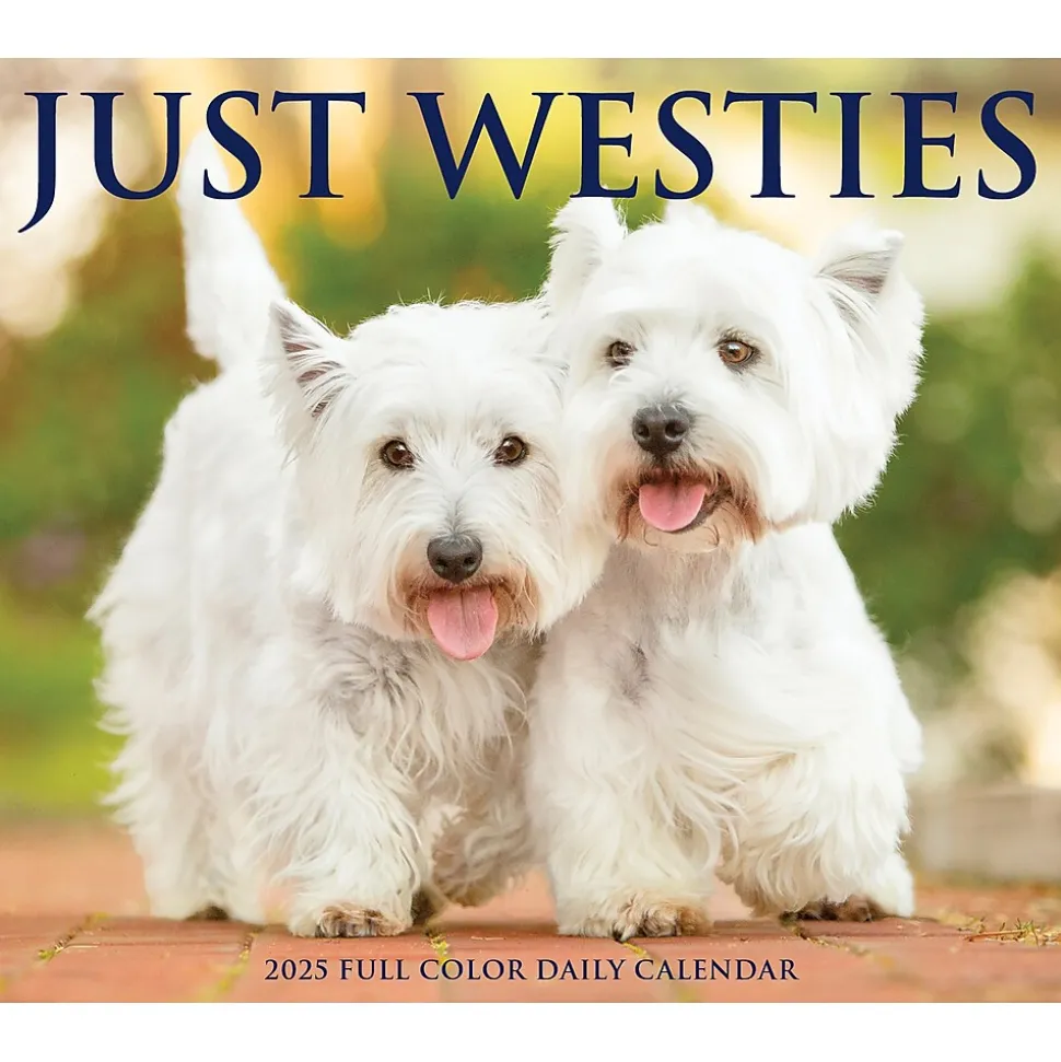 2025 Willow Creek Westies 6" x 5.5" Day-to-Day Calendar (41093)