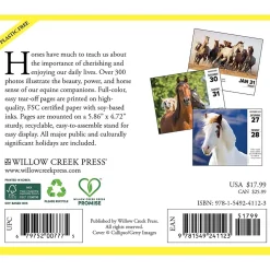 2025 Willow Creek What Horses Teach Us 6" x 5.5" Day-to-Day Calendar (41123)