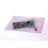36" x 48" Antistatic Layflat Poly Bags on a Roll, 4 Mil, Pink, 50/Carton (12240)