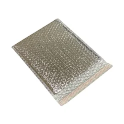 6" x 7" CCool Foil Insulated Self-Sealing Bubble Mailer, Silver, 100/Box (MB6X7SS)
