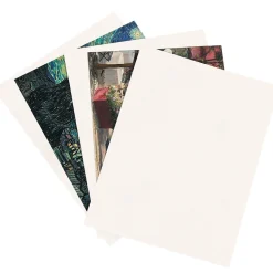8.5" x 11" Chipboard Pads, Single Wall, White, 960/Carton (CP8511W)