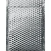 10" x 10.5" Cool Shield Self-Sealing Bubble Mailer, 3/16", Silver, 100/Case (INM1010)