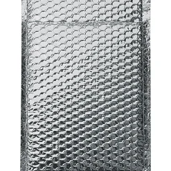 10" x 10.5" Cool Shield Self-Sealing Bubble Mailer, 3/16", Silver, 100/Case (INM1010)