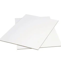 36" x 36" Corrugated Pad, Single Wall, White, 5/Bundle (SP3636W)