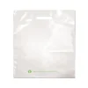 18" x 19" Gusseted Poly Bags, 2.25 Mil, White, 500/Carton (6735)