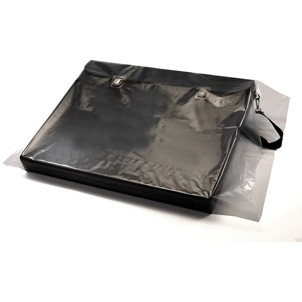 38" x 48" Layflat Poly Bags, 4 Mil, Clear, 100/Carton (1319)