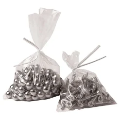 8" x 12" Layflat Poly Bags, 2 Mil, Clear, 1000/Carton (470)