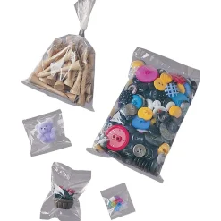 4" x 20" Layflat Poly Bags, 1.5 Mil, Clear, 1000/Carton (72)