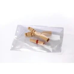 3" x 4" Layflat Poly Bags, 1.5 Mil, Clear, 1000/Carton (25)