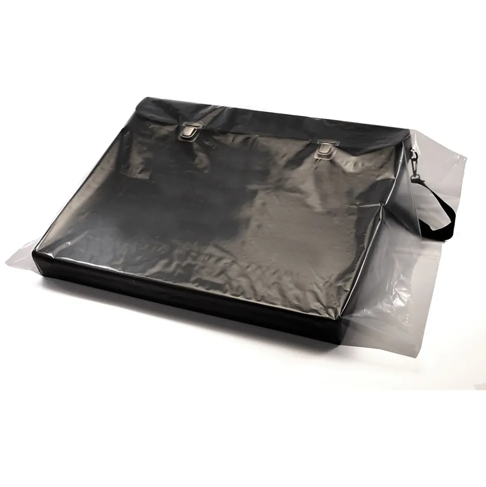 24" x 36" Layflat Poly Bags, 3 Mil, Clear, 250/Carton (960)