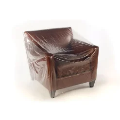 92" x 45" Layflat Poly Bags, Bags on a Roll, 1 Mil, Clear, 160/Roll (3190)