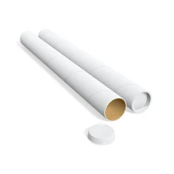 1.5" x 15" Mailing Tube, White, 12/Carton (ST55303)