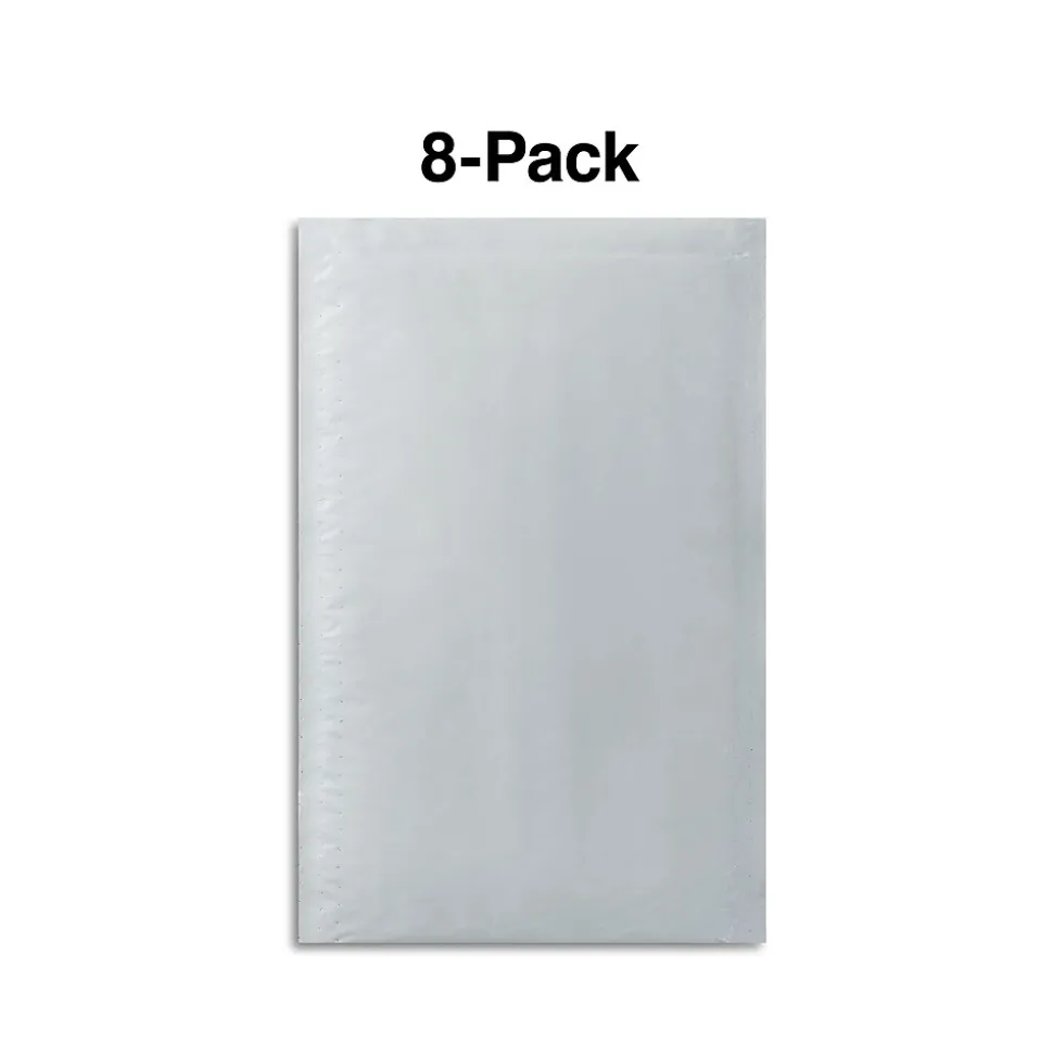 5" x 9" QuickStrip Poly Bubble Mailer, #00, 8/Pack (56531)