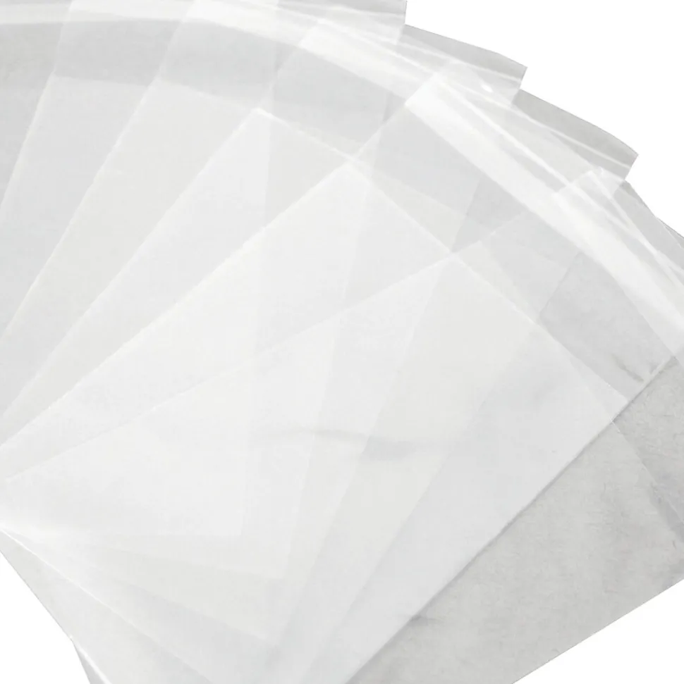 7" x 9" Reclosable Poly Bags, 1.5 Mil, Clear, 1000/Carton (PBR124)