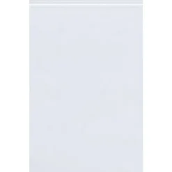 14" x 30" Reclosable Poly Bags, 4 Mil, Clear, 500/Carton (PB4245)