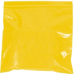 12" x 15" Reclosable Poly Bags, 2 Mil, Yellow, 1000/Carton (PB3670Y)