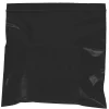 2" x 3" Reclosable Poly Bags, 2 Mil, Black, 1000/Carton (PB3525BK)
