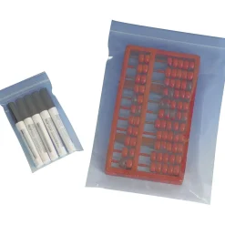 4" x 8" Reclosable Poly Bags, 4 Mil, Clear, 1000/Carton (3712A)