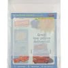 9" x 12" Reclosable Poly Bags, 2 Mil, Clear, 1000/Pack (3975A)