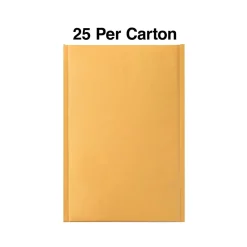 6.75" x 9" Self-Seal Bubble Mailer, #0, 25/Carton (ST56645B)
