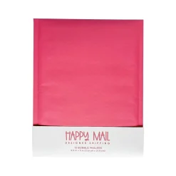 8.5" x 11" Self-Sealing Bubble Mailer, Pink, Dozen (245158)