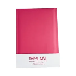 6" x 9" Self-Sealing Bubble Mailer, Pink, Dozen (245155)