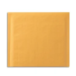 8" x 7" Self-Sealing Bubble Mailer, CD/DVD, 12/Pack (51577)