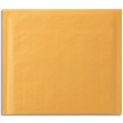 8" x 7" Self-Sealing Bubble Mailer, CD/DVD, 25/Carton (ST56654B)