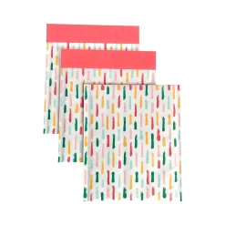 8.5" x 11" Self-Sealing Padded Bubble Mailer, Multicolor, 3/Pack (246457)