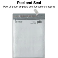 11 x 8.5 Self-Sealing Poly Mailer, White (ST56534)