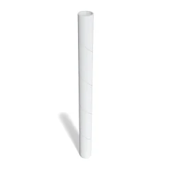 4" x 36" Snap Cap Mailing Tube, White (ZSTAP40368W)