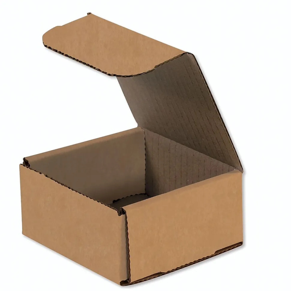 4" x 4" x 2" Corrugated Mailers, 50/Bundle (M442K)