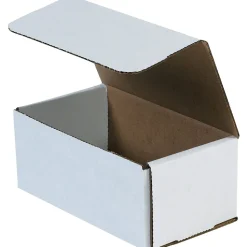 9" x 6" x 5", Corrugated Mailers, White, 50/Bundle (M965)