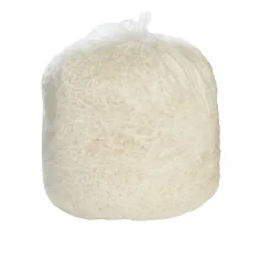 AbilityOne 7-10 Gallon Industrial Trash Bag, 24" x 24", High Density, 8 mic, Natural, 1000 Bags/Box (8105015171363)