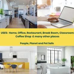 Absolute Green Natural Multipurpose Cleaner, Lemon, 2/Pack (LEMALL-2PK)