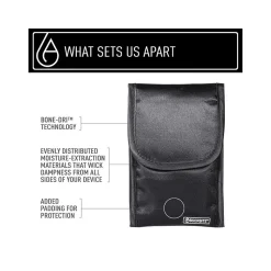 Absorbits Wet Phone Black Rescue Pouch for Most Smartphones (AP100BL)