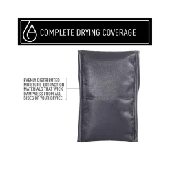 Absorbits Wet Phone Black Rescue Pouch for Most Smartphones (AP100BL)