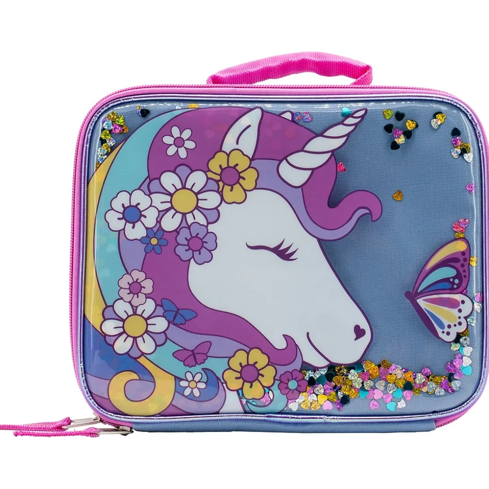 Accessory Innovations Kids' Unicorn Insulated Lunch Box, Multicolor (S24GC58095-ST)